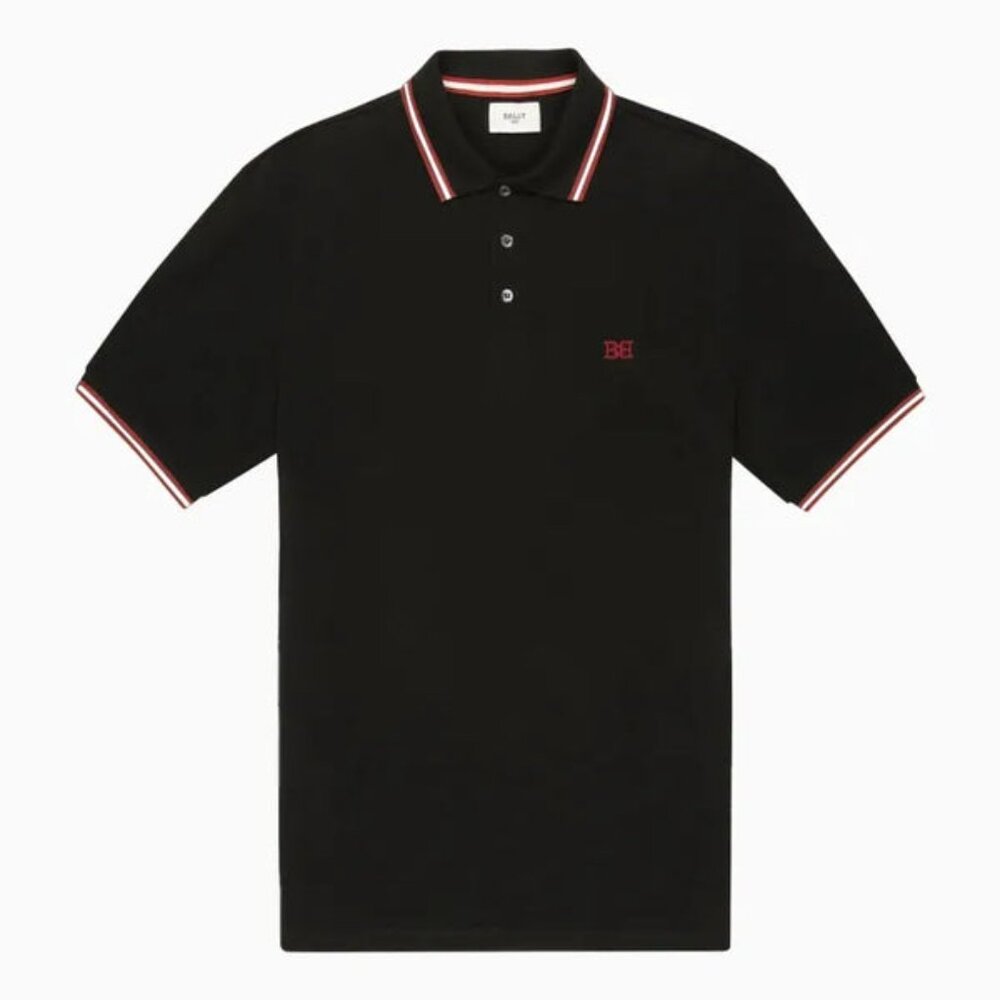 Bally Men's Stripe Polo Shirt (Brand New) - Picture 2 of 2